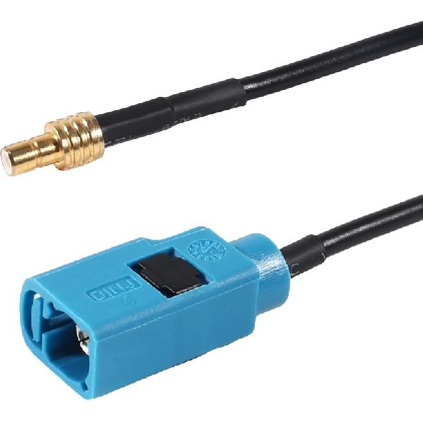Fakra Z Female to SMB Male Connector Adapter Cable 6  Car DAB Radio Antenna Adapter Cable for Car Truck SUV DAB Radio Stereo Receiver Tuner GPS Fakra Z Female to SMB Mal