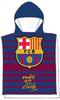 FC Barcelona TOWEL Poncho QUICK-DRYING COVERING with Hood LEWANDOWSKI SZCZĘSNY BARCA