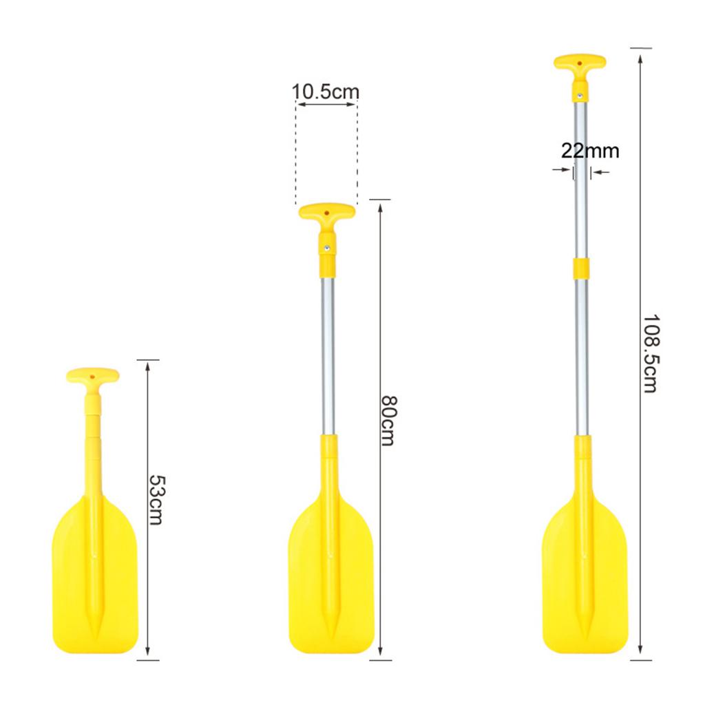 Telescopic Kayak Paddle Rafting Boat Paddle Canoe Oars Plastic Aluminum Alloy Boat Oars 53 108.5cm