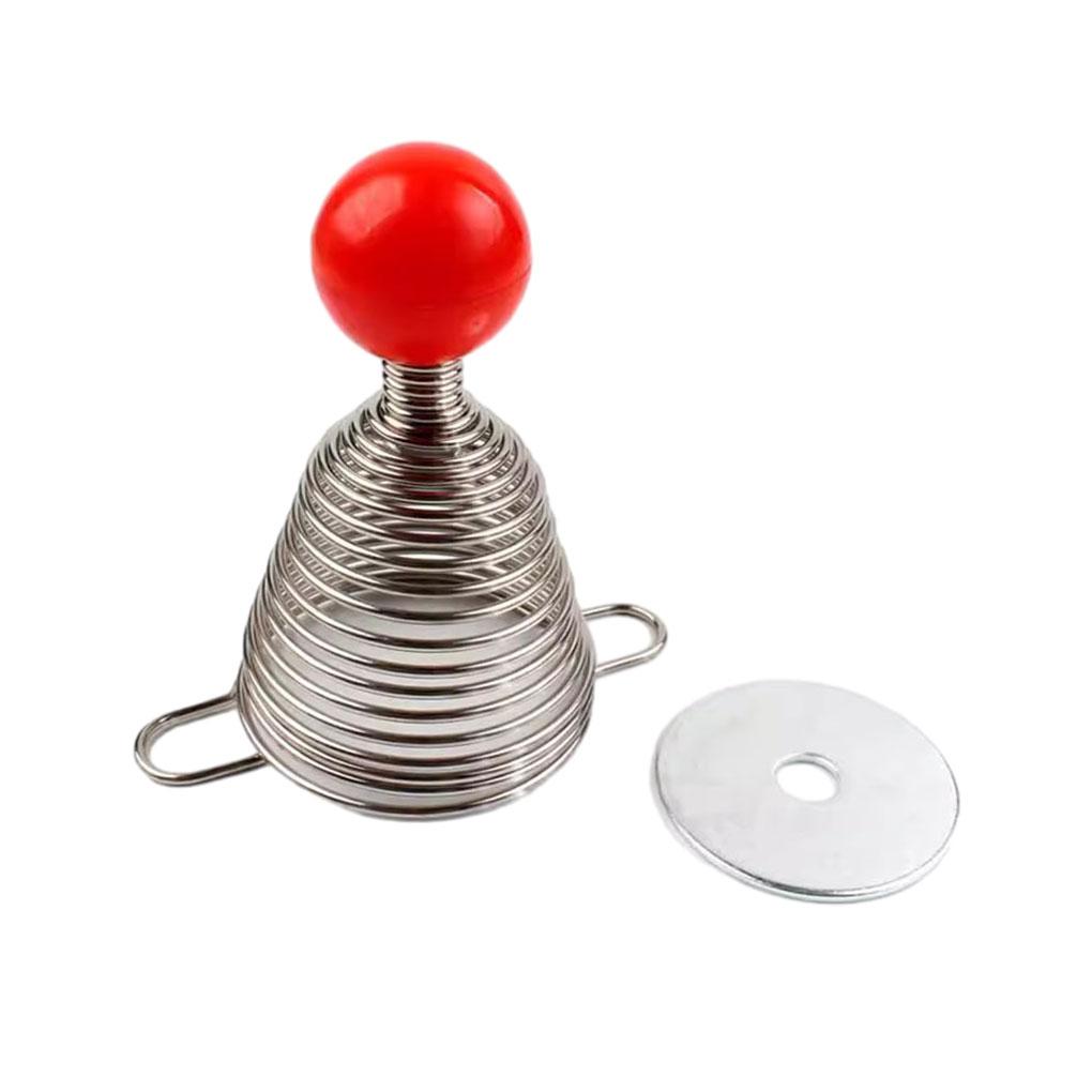 

Spring Nutcracker for Walnuts Strong Cracking Power No Sharp Angle Long Service Life Spring Walnut Crusher Nut Cracker