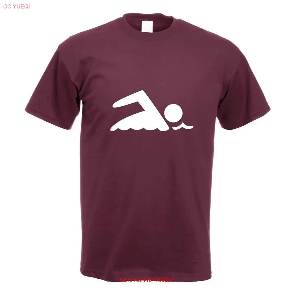 Swimmers t shirt print funshirt design vintage Washed Comfortable Stylish Slightly homme Stretched fashion Casual Unisex