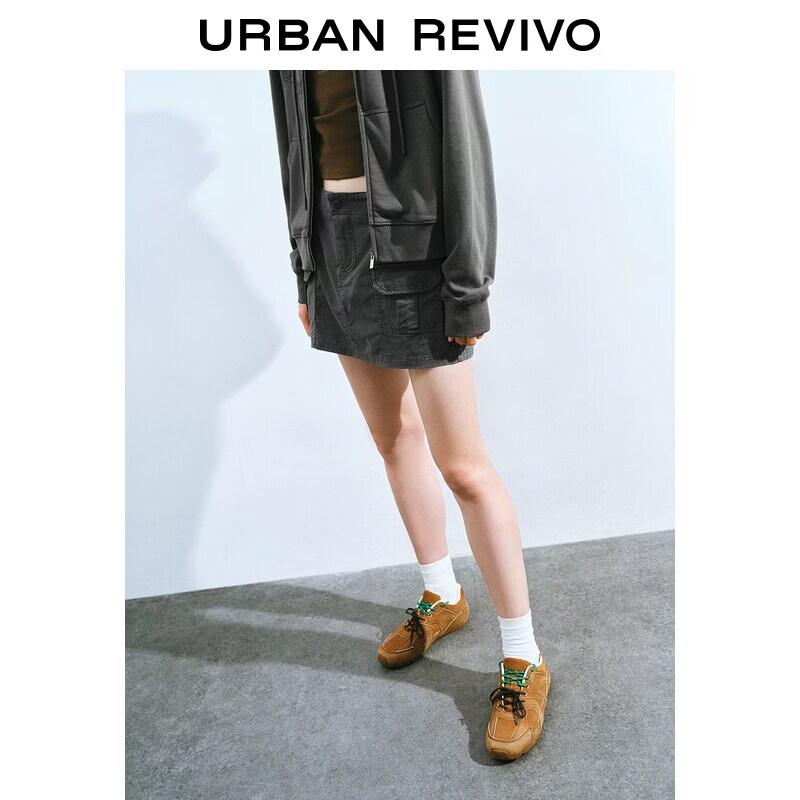 UR Women's Autumn Casual Patch Pocket Short Skirt
