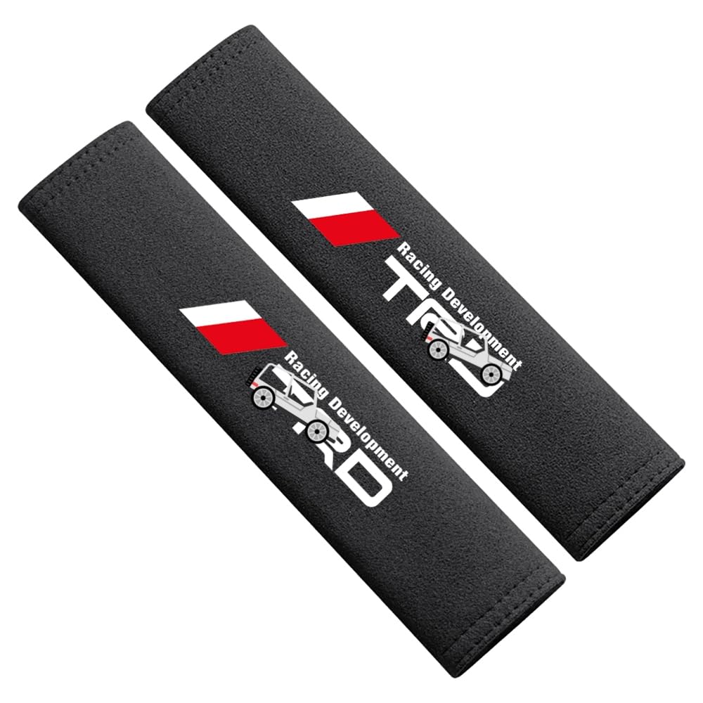 

Комплект из 2 накладок на ремень безопасности с эмблемой автомобиля, накладок на ремень безопасности и накладок на плечи ремня безопасности из замши [Параллельный импорт]