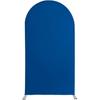 U-Shaped Iron Arch Kit with Elastic Cloth Cover for Parties & Weddings