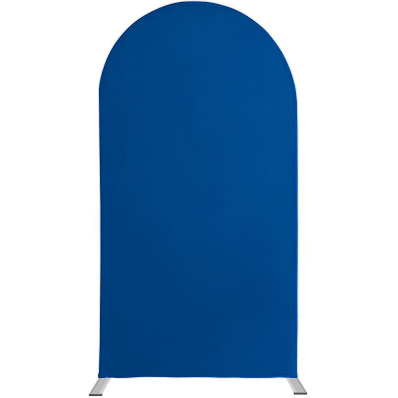 U-Shaped Iron Arch Kit with Elastic Cloth Cover for Parties & Weddings