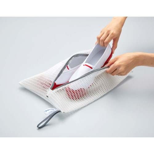 KB Seiren Cleaning God Shoe Washing Brushing Net, White, 25 x 38 cm, S082