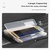 Student Simple Stationery Box Pencil Case Water Pen Case Stationery Transparent Pen Holder