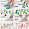 5 Pairs Kids' Breathable Mesh Socks - Spring/Summer Collection for Boys & Girls