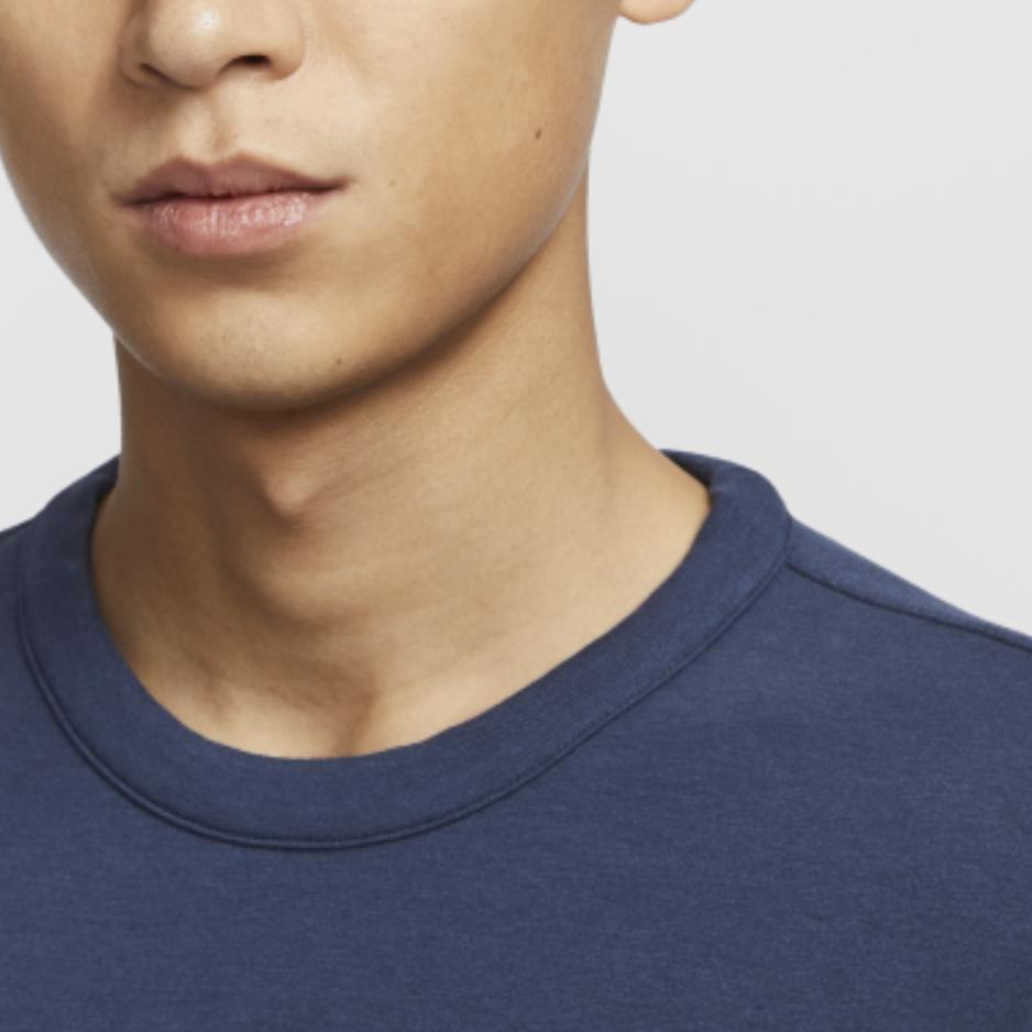 Nike Dri-Fit 24.7 Series Casual Simple Round Neck Long Sleeve Sweatshirt Men Sweatshirt Obsidian Dark-Blue-Black HQ6965451