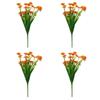 4 Bundles Fake Daisy Garden Artificial Flower Home Decoration Autumn Faux