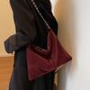 Large Capacity Bag Women's Autumn Versatile New Retro Matte Shoulder Messenger Bag Chain Tote Bag