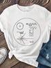 Men'S Voyager Golden Record T-Shirt S5XL Retro Space Mission with Iconic Vinyl Record Print Casual R