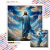 New Arrival 5D DIY Full Circle Diamond Painting "Religious" Embroidery Cross Stitch Home Decor Gift