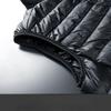 Autumn and Winter Light Down Jacket Men's White Duck Down Down Vest Casual Shoulders Undershirt