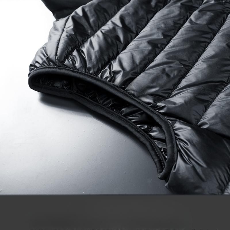 Autumn and Winter Light Down Jacket Men's White Duck Down Down Vest Casual Shoulders Undershirt