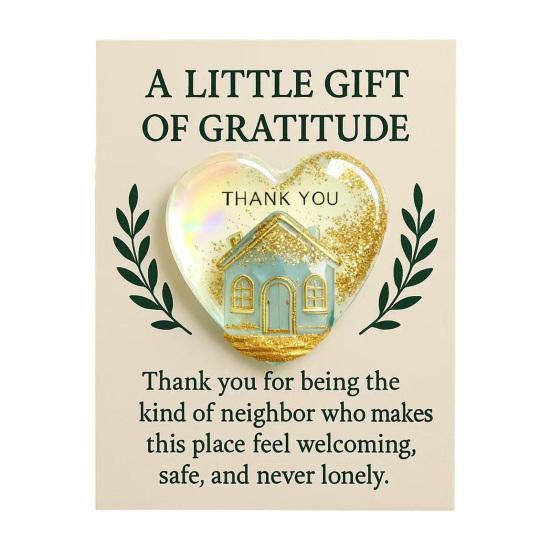 Taschenumarmungs-Token für Friseure Herzförmiges Acryl-Erinnerungsstück mit Mini-Haarwerkzeugen Wertschätzungsgeschenke für Stylisten