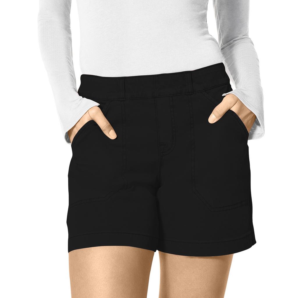 Women's Casual High-Waisted Shorts with Pockets - Comfortable Summer Wear