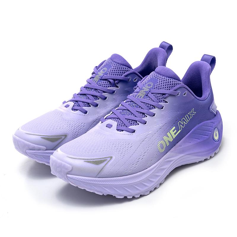 

ONEMIX Осенние кроссовки дышащие кроссовки для бега мужские легкие женские спортивные кроссовки мужские кроссовки для бега на открытом воздухе мужская спортивная обувь 42 фиолетовый
