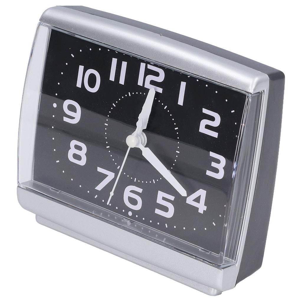 Square Silent Alarm Clock Simple Style Desktop Alarm Clock Student Bedroom Office Home
