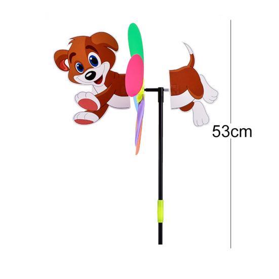 Yousheng Windmill PVC Cute DIY Toy Kids Wind Spinner for Gifts