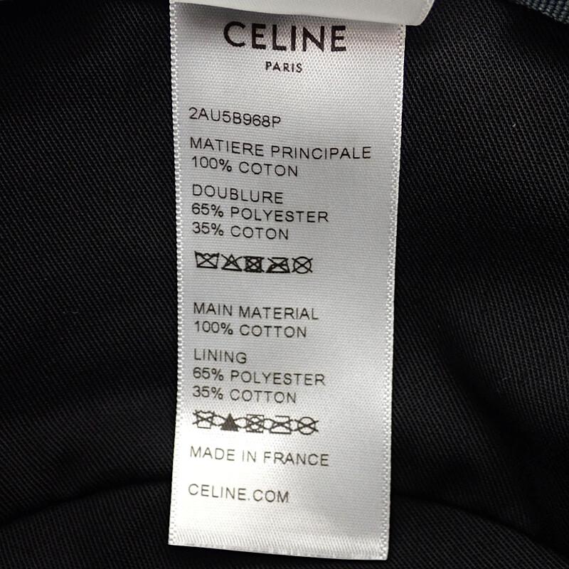 CELINE  2AU5B968P.38UB chapéu preto masculino