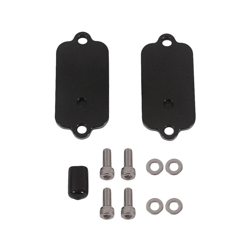 For SUZUKI V-STROM 1000 2002-2012 SV 1000 S/N 2003-2007 For KAWASAKI KLV 1000 2004-2006 Motorcycle Smog Block Off Plates Cover