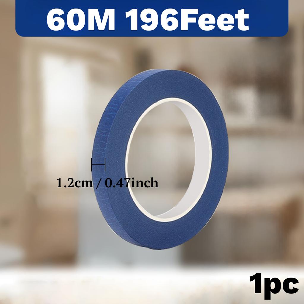 Blue Painters Clean Peel Masking Tape Adhesive DIY Painting Paper Painter Decor Craft General Purpose