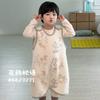 Baby Sleep Sack With Belly Protection Lightweight Cotton Blend Sleeveless Romper Toddlers 3-8 Years Fall Winter