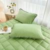 Solid Color New Massage Bean Fleece Sheet, Skin-friendly and Warm Bedding, Mattress Protector, Anti-slip Bed Cover