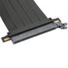 PCIE 4.0 X16 Extender Right Angle 128Gbps Anti Interference Plug and Play GPU Extension Cable for Graphic Card