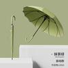 New Style Straight-Handle One-Piece Umbrella for Women, High-Looking Automatic Umbrella, Enlarged, Reinforced, Thickened, Storm-Resistant Long-Handle