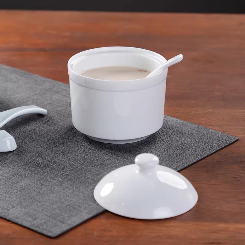 Ceramic Double-Boiler Stew Pot with Lid