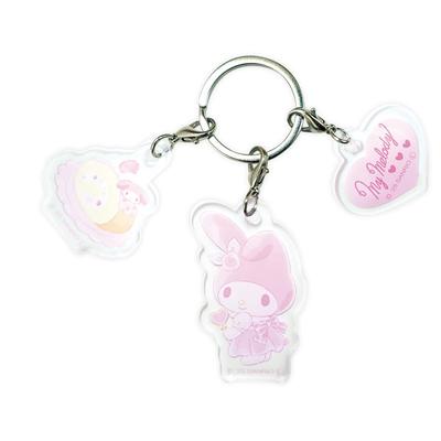 Sanrio Characters My Melody Afternoon Tea Triple Keychain 8203 380