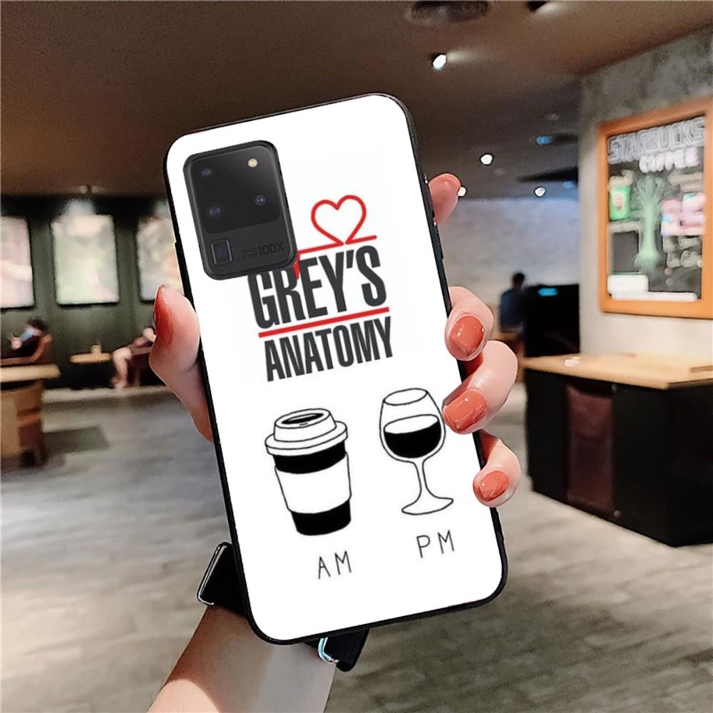 Grey Anatomy Phone Case For Samsung S 9 10 20 21 22 23 30 23plus Lite Ultra FE S10lite Fundas