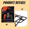 Front Bike Rack, Luggage Cargo Easy To Install Aluminum Alloy Cycling Accessories