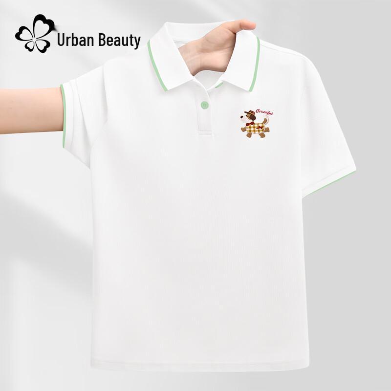 Women s Quick-Dry Polo Collar Short Sleeve T-Shirt L