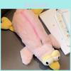 Bird Robin Plush Pencil Case With Soft Fabric For Students And School Supplies
