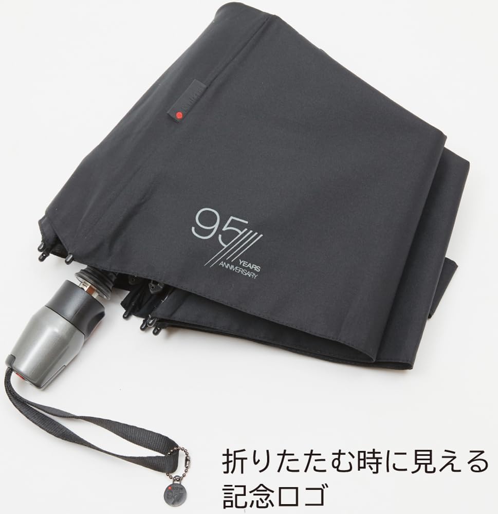 Knirps Folding Umbrella 95 years Black Automatic KNT220 T.220 One-touch Open/Close