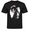 Samurai Ink Art Printed Black Men's Casual T-Shirt
