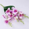 Fake Flower Artificial Flowers Artificial Bouquet Artificial Butterfly Orchids Floral Decoration Home Decor 20 Heads