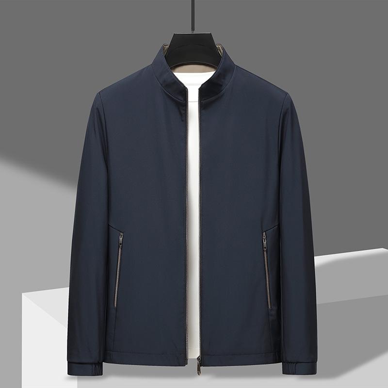 Men's Autumn High-End Business Casual Stand Collar Jacket