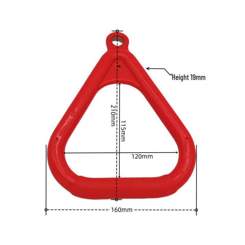 Kids' Indoor/Outdoor Pull-Up Bar with Rope Ladder & Rings for Sensory Training