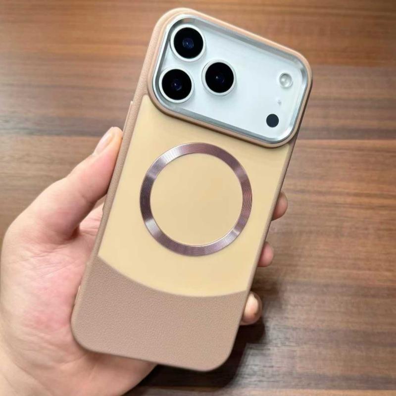 Luxury Hard Defender For Magsafe Case for iPhone 17 Air 16 15 14 13 12 Pro Max Plus Wireless Charge Laser Magnetic Rugged Cover