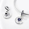 Original 925 Silver Charms Star Moon Sun Starry Sky Pendant Beads For Women Fit Bracelet DIY Fine Jewelry