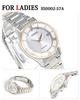 Citizen Eco-Drive Radio-Controlled Pair Watch Silver & Pink Gold AS1062-59A & ES0002-57A