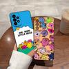 Cute Miss Mirror Cartoon Phone Case For Samsung S24 Ultra S22 S23 S25 S20 Fe S21 Plus A54 A34 A53 A16 Back Cover