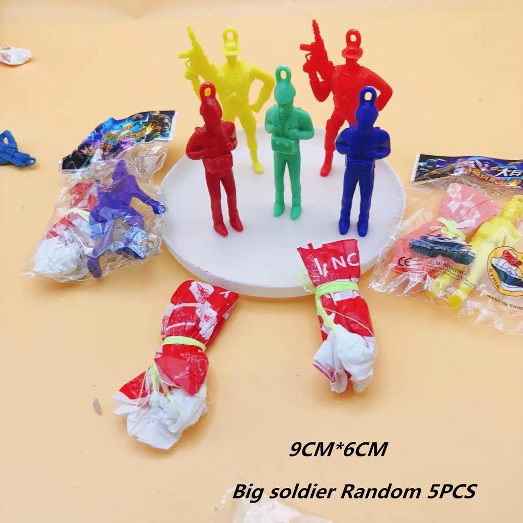 Hand Throwing Mini Soldier Parachute Toys For Kids Fun Play Outdoor Sports Game Children's Educational Gifts