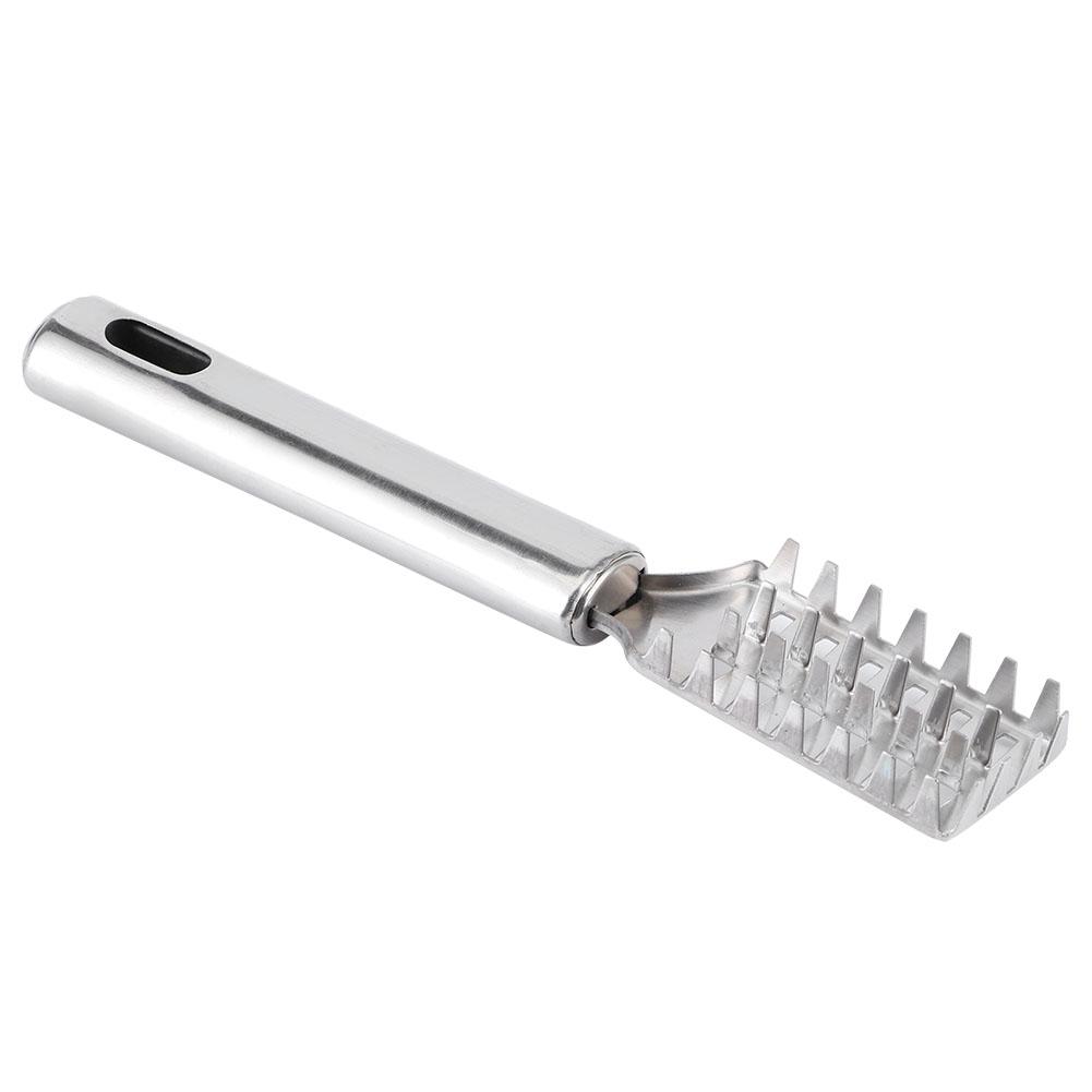 3Pcs Stainless Steel Fish Scraper Fish Scale Remover Scraping Removing Tool Kitchen Supplies