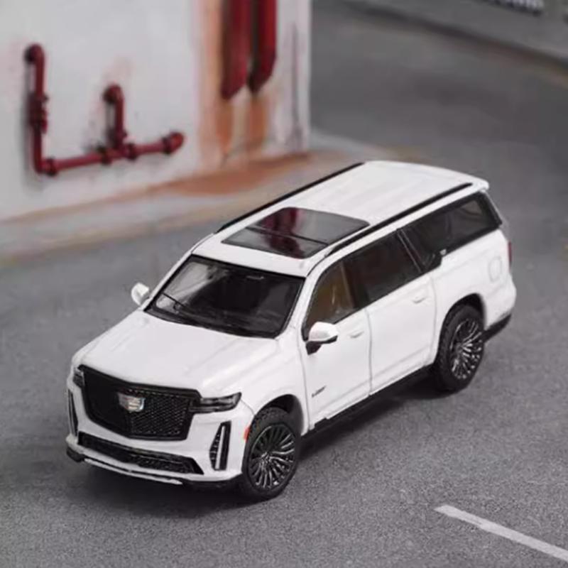 

SHADOW Pro Diecast 1:64 Scale Escalade ESV 2023 Alloy Car Model Toy Automobile Static Souvenirs Collection Gift Display