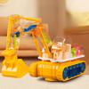 Electric Construction Vehicle Model With Transparent Gears For Boys Playroom Decor